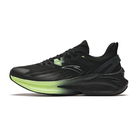 Anta Stinger 5 Cushioning Anti Slip And Wear Resistant Low Top Running Shoes Men's Black