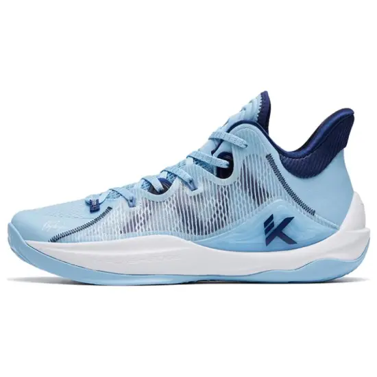 Anta See Mountain 2.5 Cushioning Anti Slip And Wear Resistant Low Top Basketball Shoes Blue