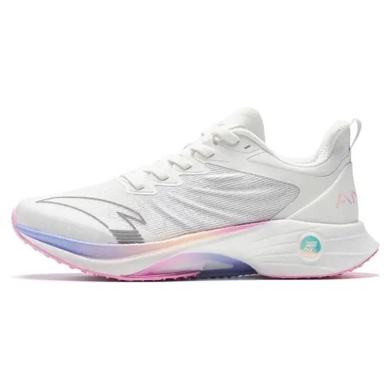 ANTA MACH 3.0 Running Shoes Women's Low-Top White Pink