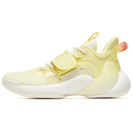 Anta Water Flower 3 Low Top Performance Basketball Shoes Men's Light Yellow