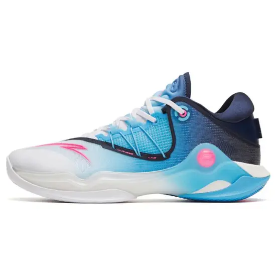 ANTA Skyline 1 Basketball Shoes Men Low-Top Blue White