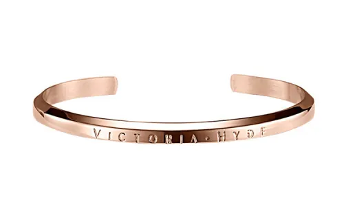 UK VICTORIA·HYDE Titanium Steel Bangles Unisex # Love Confession