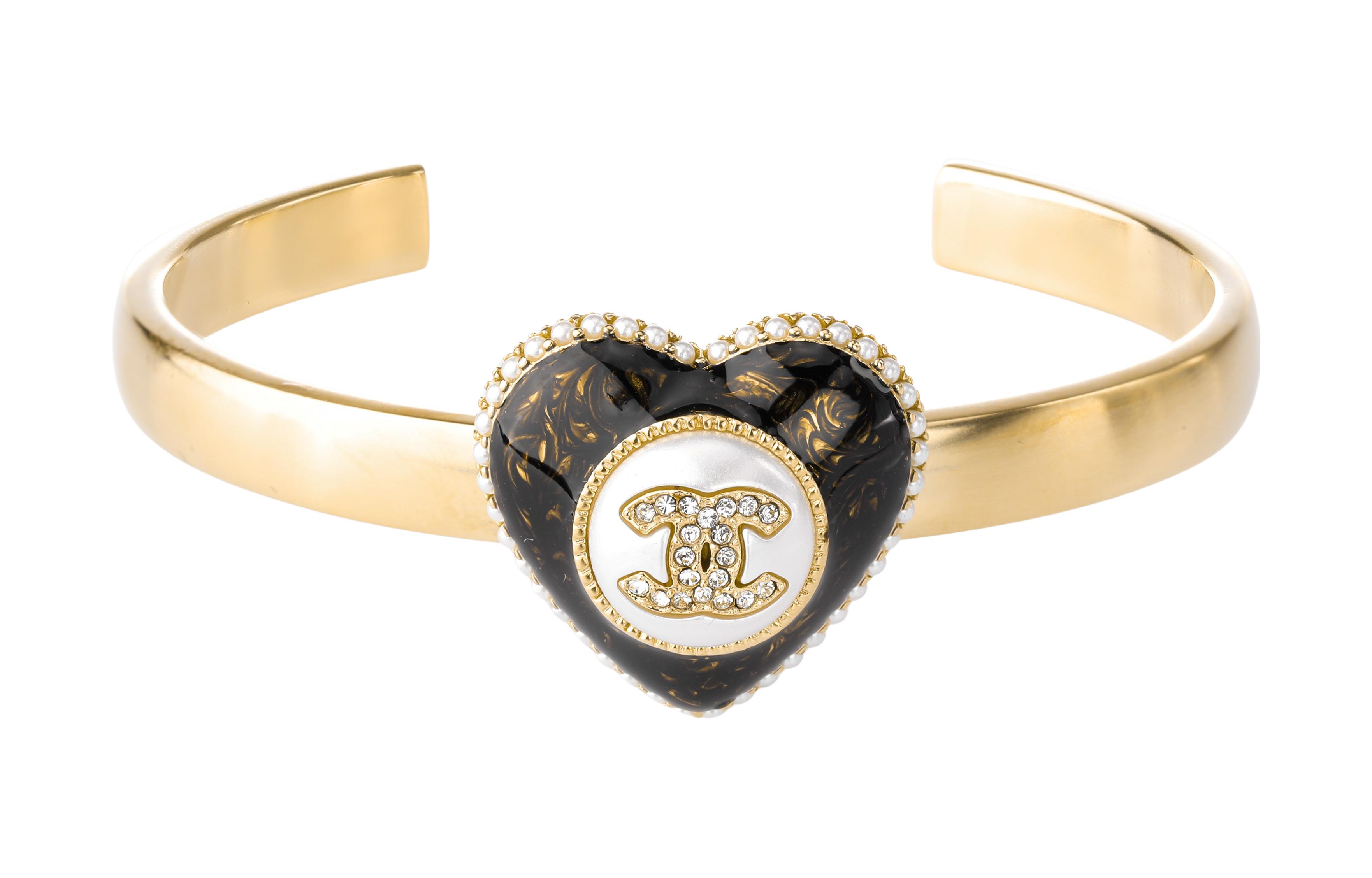 Женский браслет Chanel (золотистый)