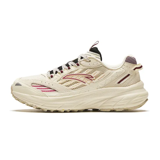 ANTA AT957 Running Shoes Women's Low-Top White Black Red