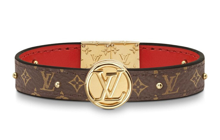 Браслет Louis Vuitton Circle (красный)