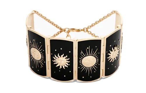 DIOR Metal Bangles Women's Black