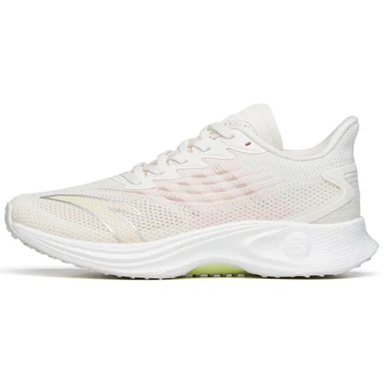 ANTA MACH 2.0 Running Shoes Women's Low-Top Ivory White