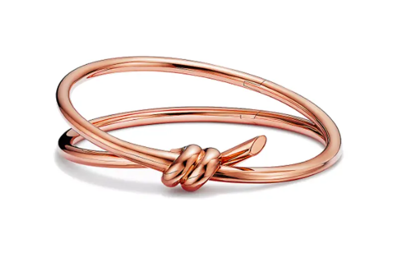 TIFFANY & CO. 18K Rose Gold Bangles Women's