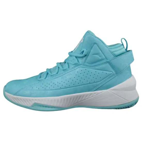 ANTA Bastard Vintage Basketball Shoes Men High-Top Blue White