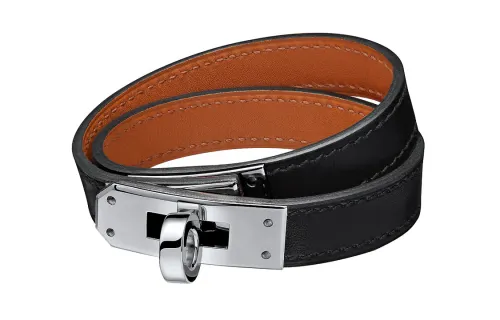 HERMES Kelly Calfskin Wristbands Unisex
