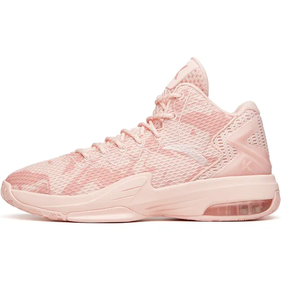ANTA KT3 Basketball Shoes Men Mid-Top Baby Pink/White Pink