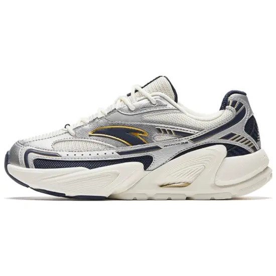 Anta Millennium 6 Breathable Lightweight Low-Top Casual Shoes Women's Gray White