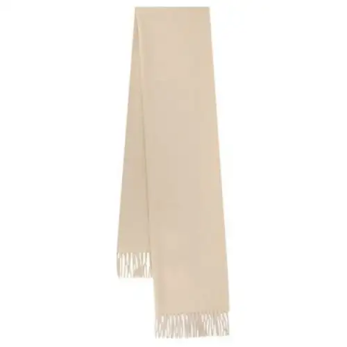 Loro Piana Cashmere Knit Scarves Women's Beige