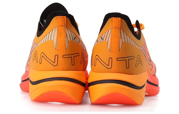 Anta C202 GT Abrasion Resistant Breathable Low top Running Shoes Men’s Yellow Red Black