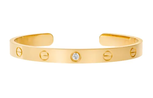 CARTIER 18K Gold Bangles Unisex