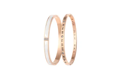 CAROMAY Titanium Steel Bangles Women's