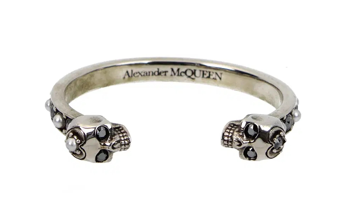 Женский браслет Alexander McQueen 553653J160Y1328 (серебристый)