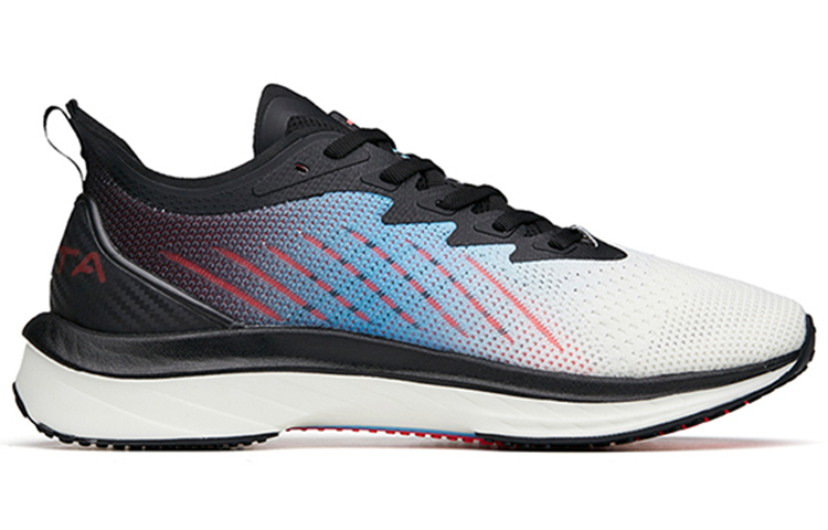Anta MACH 1.0 Comfortable Cushioning Slip Resistant Abrasion Resistant Low top Running Shoes Men’s White Blue Black
