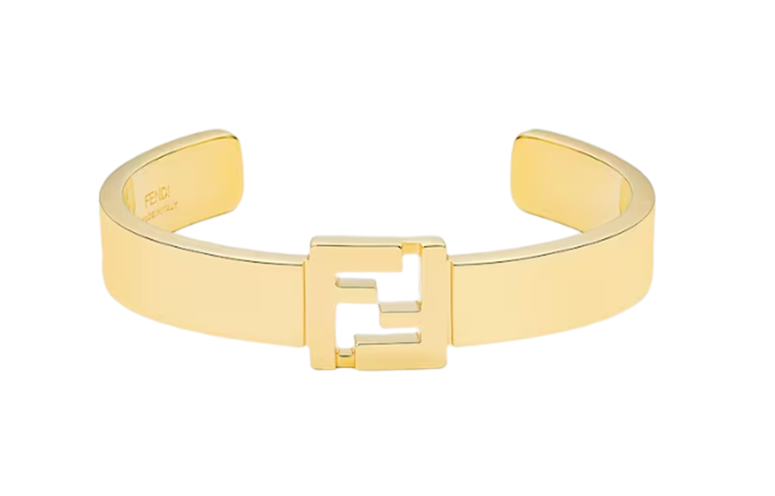 Женский браслет Fendi (золотой)