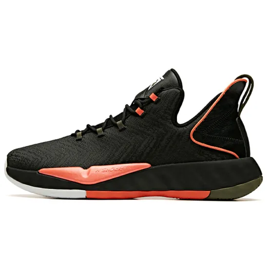 ANTA Crazy 3 Basketball Shoes Men Low-Top Black/Red