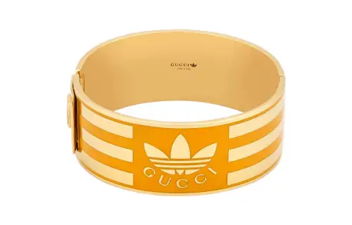 GUCCI Adidas X Gucci Collaboration Collection Metal Bangles Women's