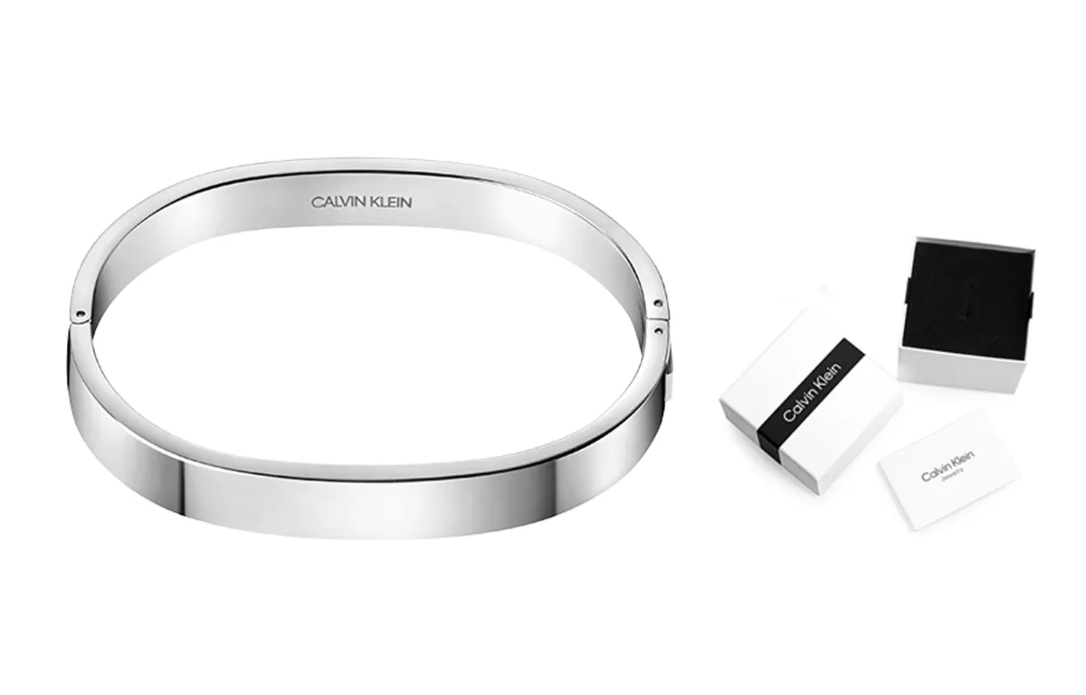 CALVIN KLEIN 316L Stainless Steel Instagram Style, Niche, Trendy, Luxury, Premium Aesthetic Versatile, Bangle Unisex
