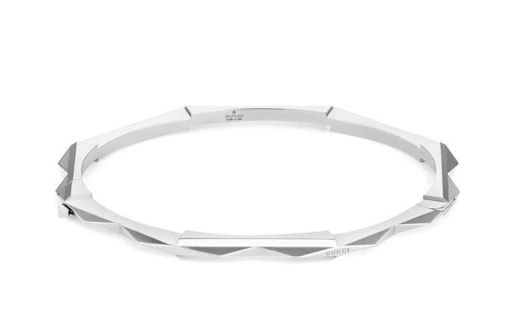 GUCCI Link To Love Series Bangles Women's Silver