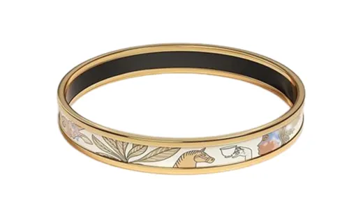 HERMES Bangles Women's Gold