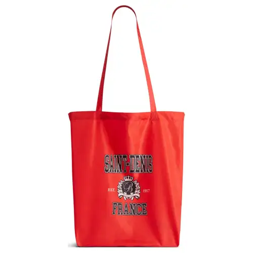 Balenciaga Polyamide Tote Bag, Shopping Bag, Handbag, Shoulder Bag Women's Red