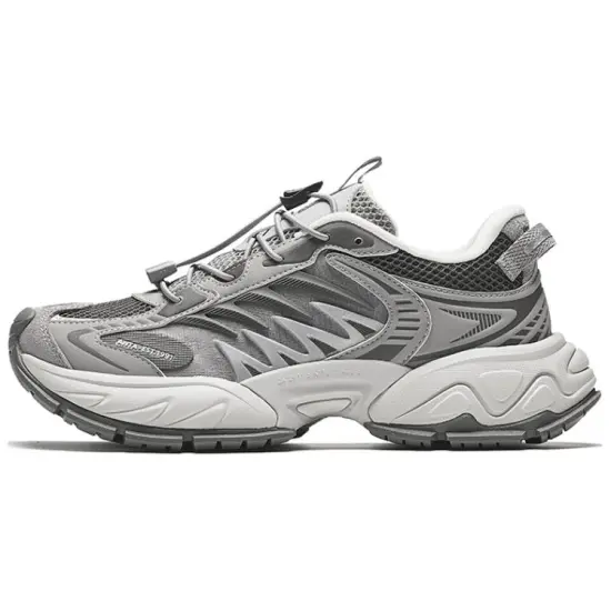 ANTA Star Moon 2 Chunky Sneakers Women's Low-Top Dove Gray/Volcanic Gray