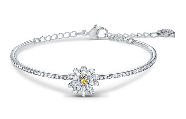 Женский браслет Swarovski Eternal Flower (серебристо-белый)