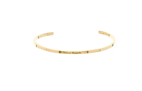 Maison Margiela Silver Bangles Men's Gold