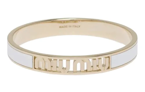 【Previous Season】enamelled-design logo bangle