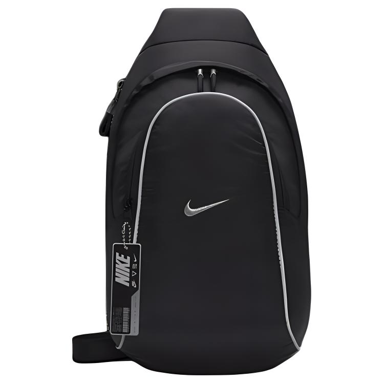 Nike Sportswear Essentials Nylon With Polyester Sling Bag Regular Unisex Black