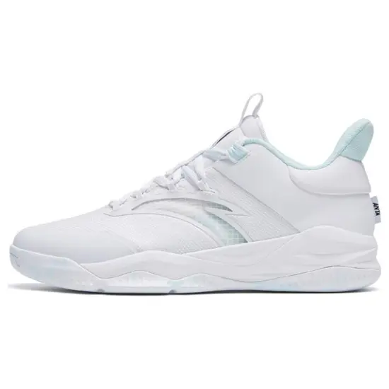 ANTA Bastard Vintage Basketball Shoes Men Low-Top White