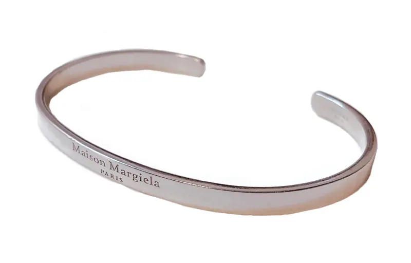 Maison Margiela 925 Sterling Silver Bangles Men's Silver