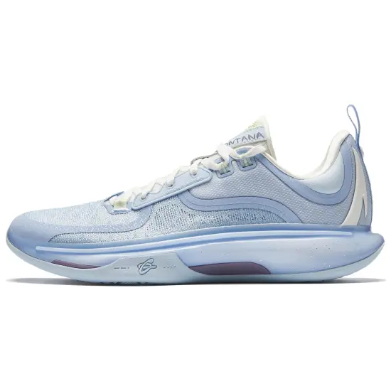 Anta GH5 Cushioning Rebound Low Top Basketball Shoes Men's Sky Blue