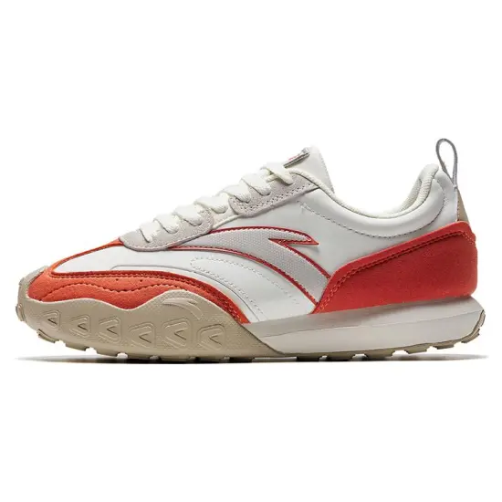 ANTA HERITAGE Casual Shoes Women's Low-Top Red White