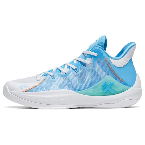 ANTA See Mountain 2.5 Basketball Shoes Men Low-Top Blue White
