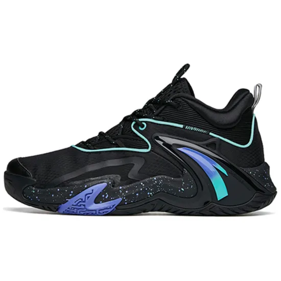 ANTA Airspace 3 Basketball Shoes Men Mid-Top Black