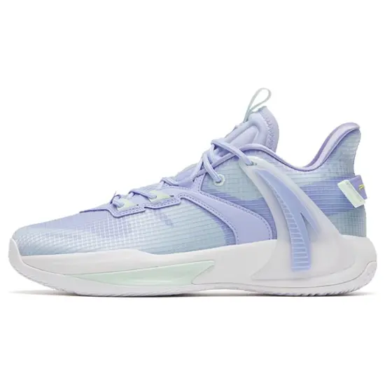 ANTA Swoosh 2.0 Basketball Shoes Men Low-Top Turquoise