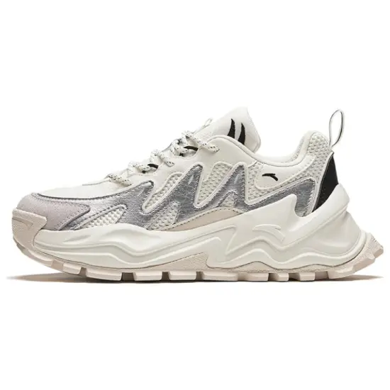 ANTA Hot Chunky Sneakers Unisex Low-Top White