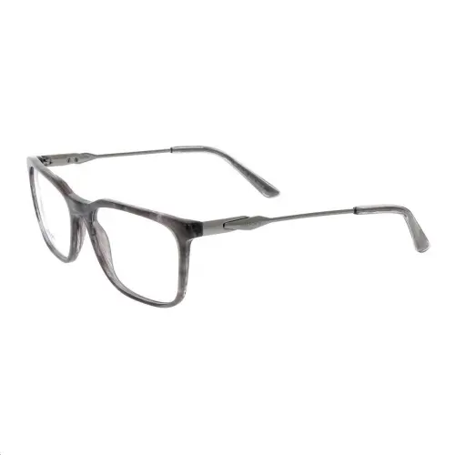 PRADA Rectangular Eyeglass Frames Men's Gray
