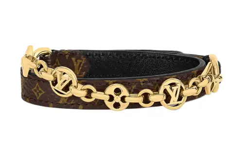 LOUIS VUITTON Monogram Bangles Women's Brown