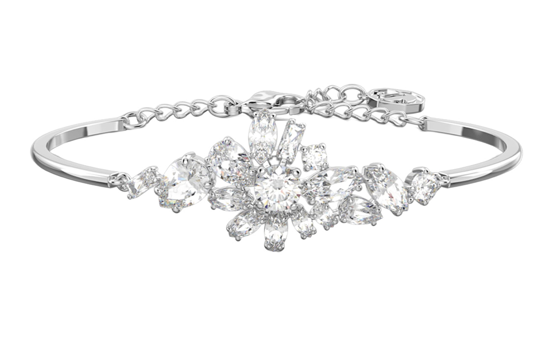 Женский браслет Swarovski Gema (серебристый)