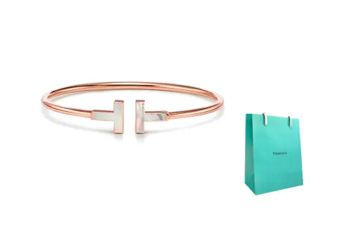 TIFFANY & CO. 18K Rose Gold Bangles Women's