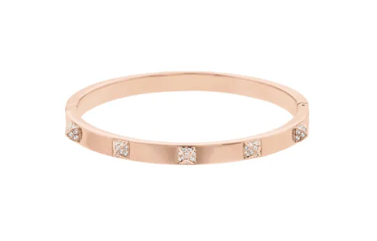 Swarovski Tactic Rose Gold tone Plated Bangles Women's Rose Gold