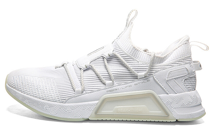 Peak status core trend light and comfortable low-top casual sports shoes women's white