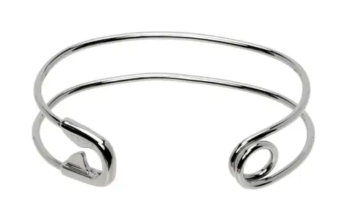 Vetements Brass Bangles Men's Silver
