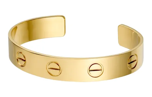 CARTIER LOVE Bangles Unisex Gold